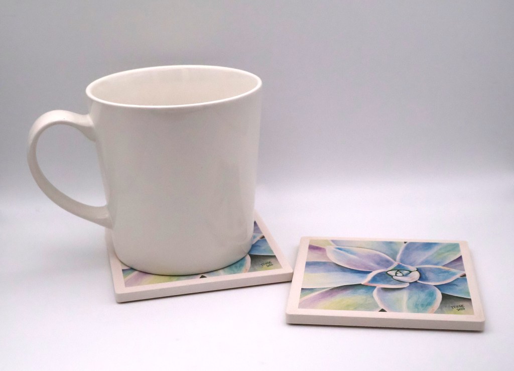 Graptoveria Succulent Coaster