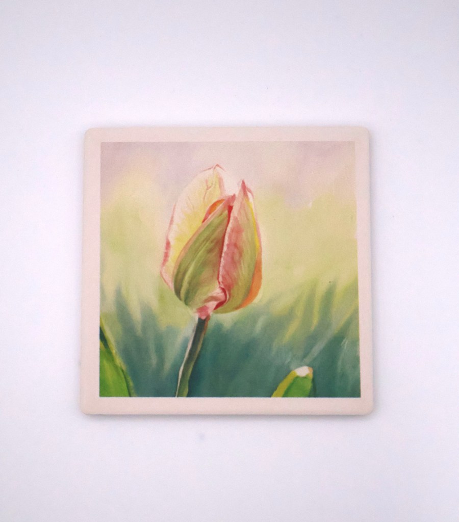 Easter Tulip Coaster