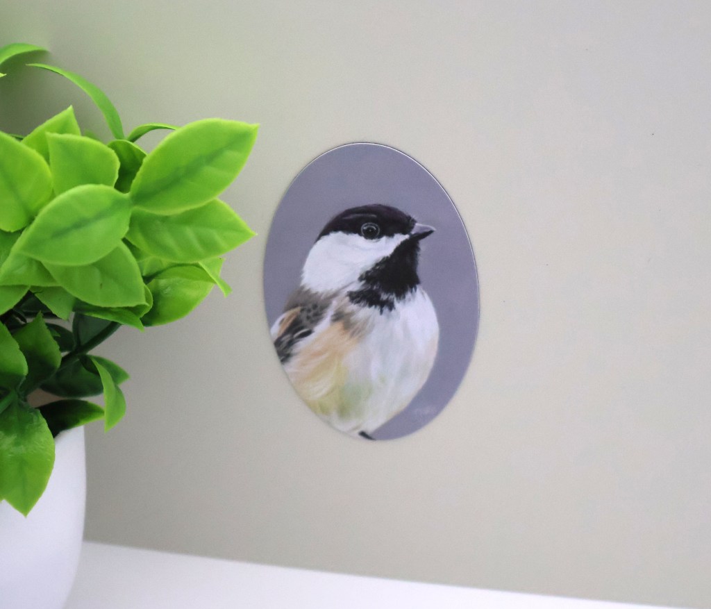 Cool Chickadee Magnet