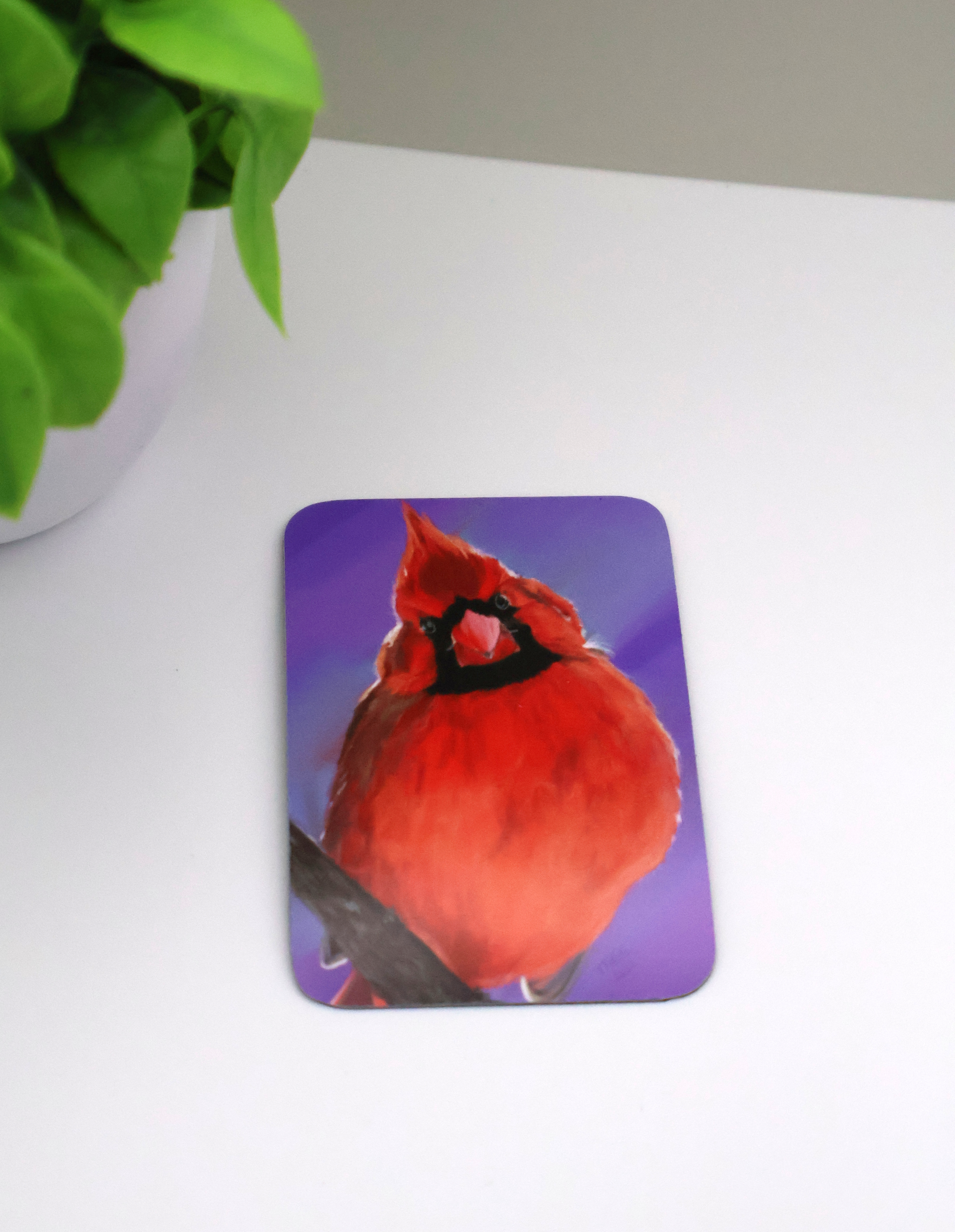Cardinal Purple Magnet - Image 2