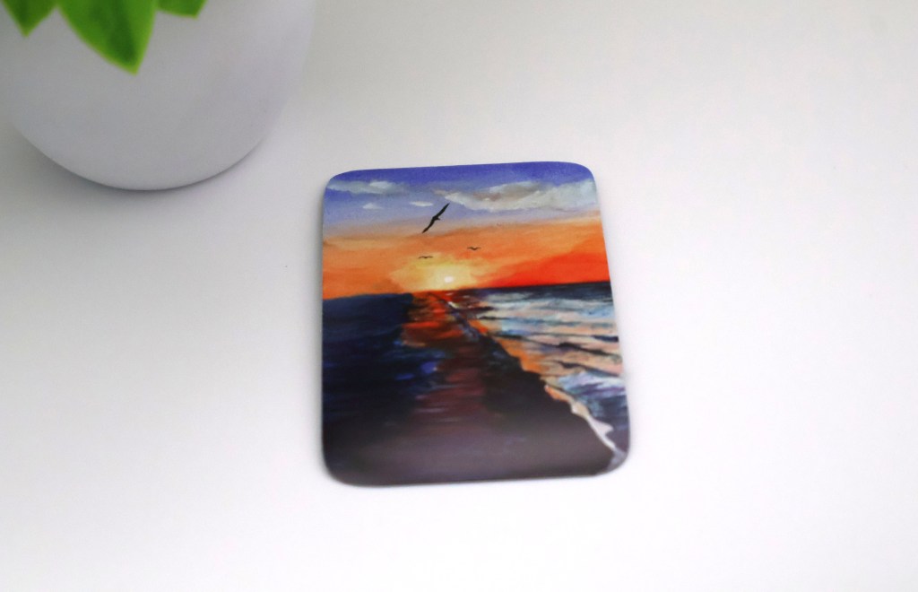 Vibrancy on the Beach Magnet