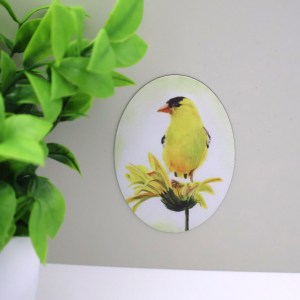 Yellow on Yellow Magnet - Image 2