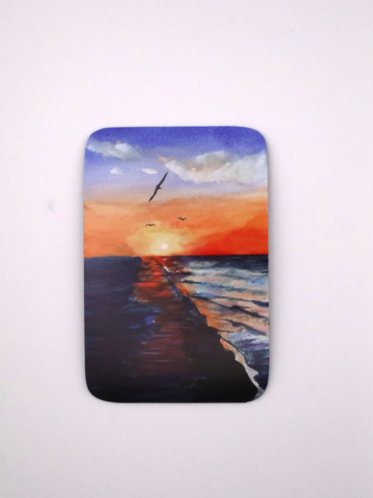 Vibrancy on the Beach Magnet