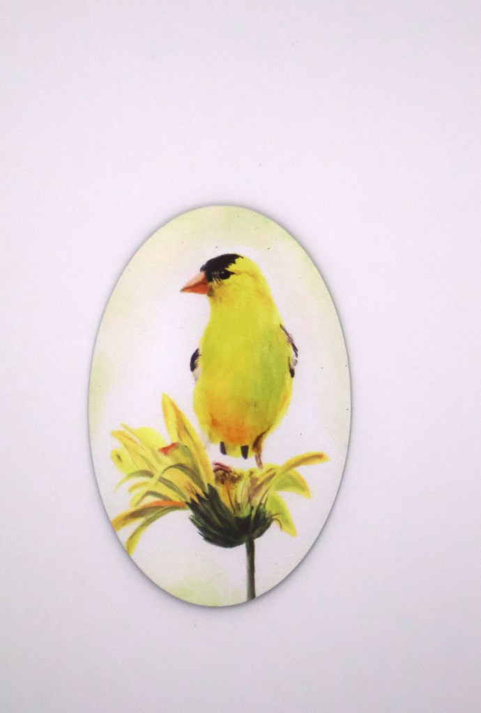 Yellow on Yellow Magnet