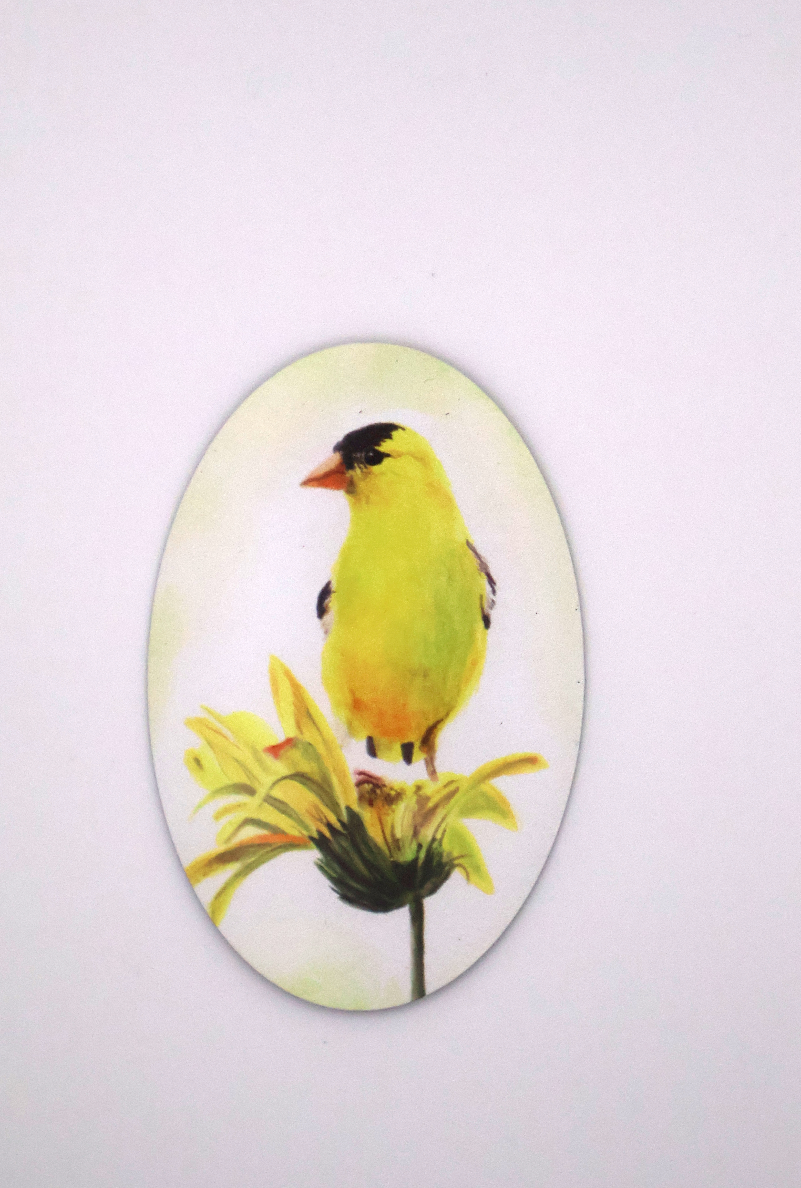 Yellow on Yellow Magnet - Image 1