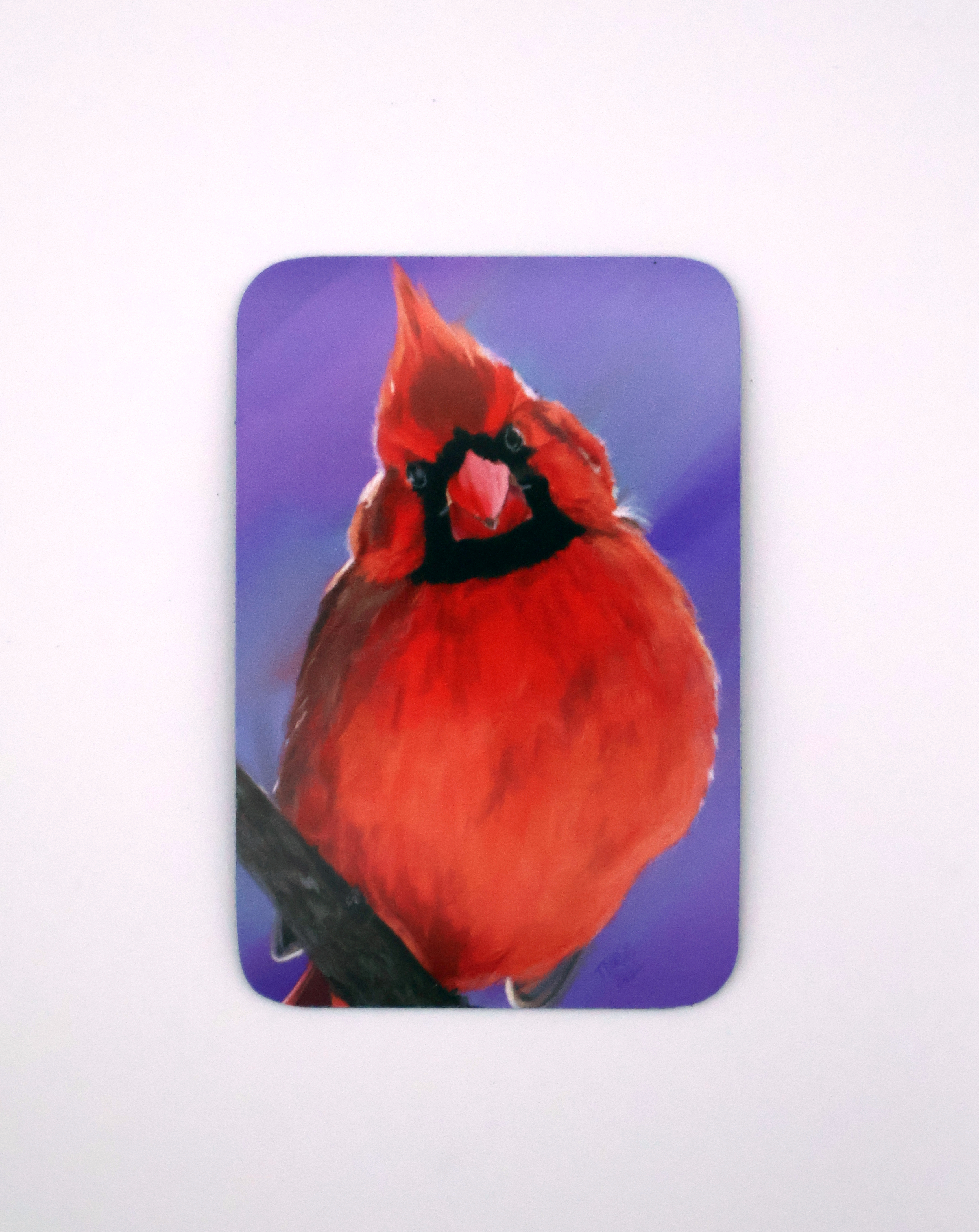Cardinal Purple Magnet - Image 1