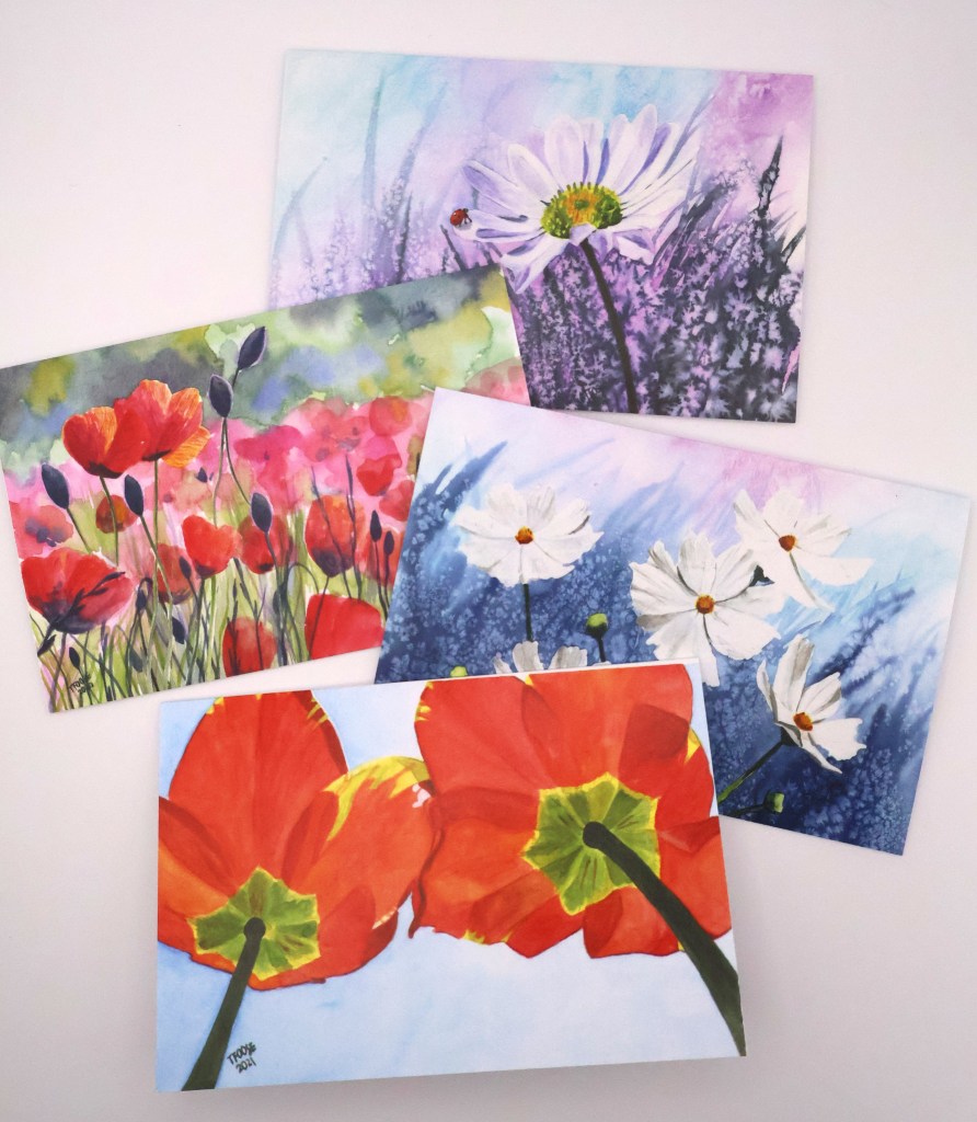 Variety Pack Flower Greeting Cards
