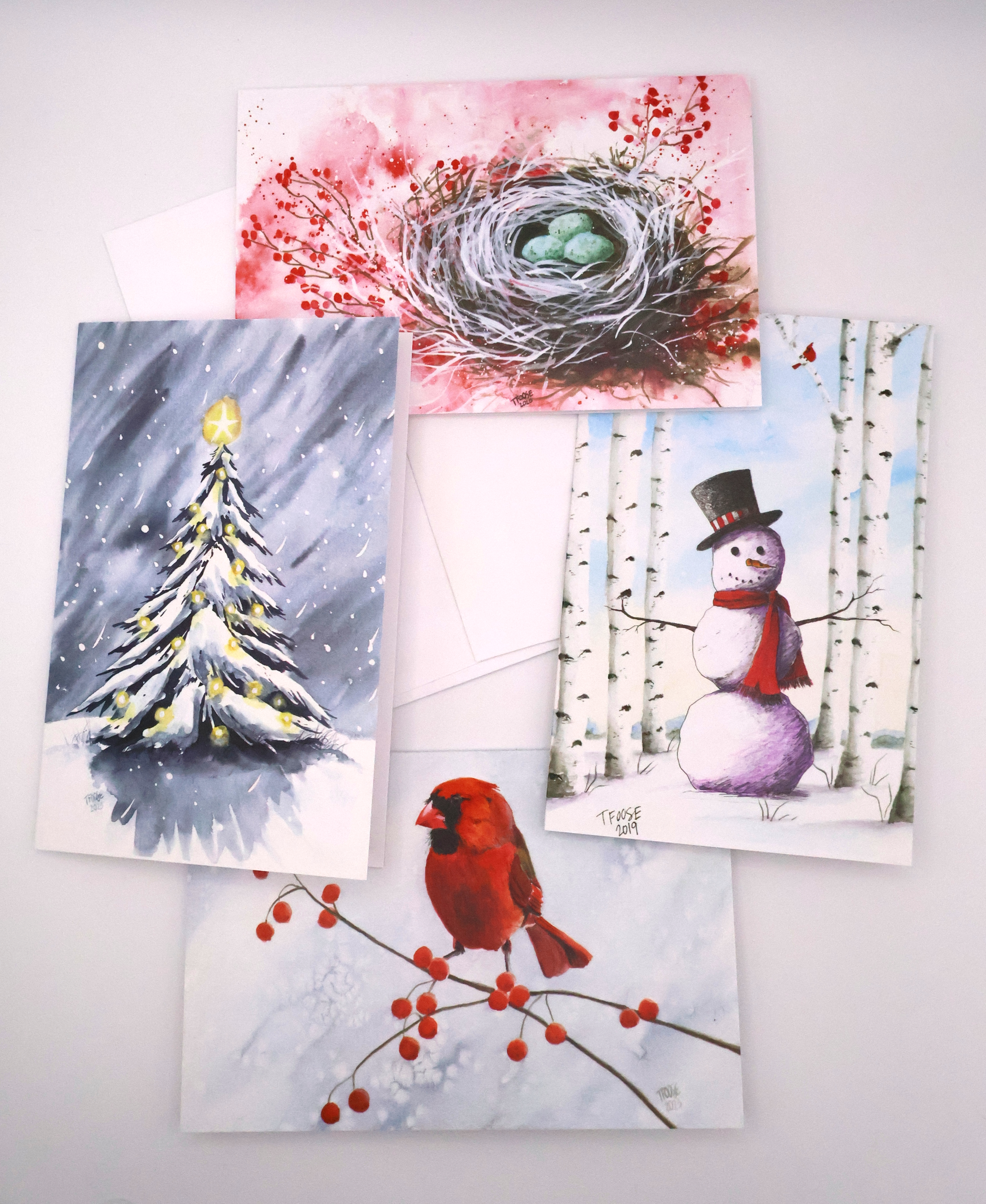 Variety Pack Christmas Greeting Cards - Image 1