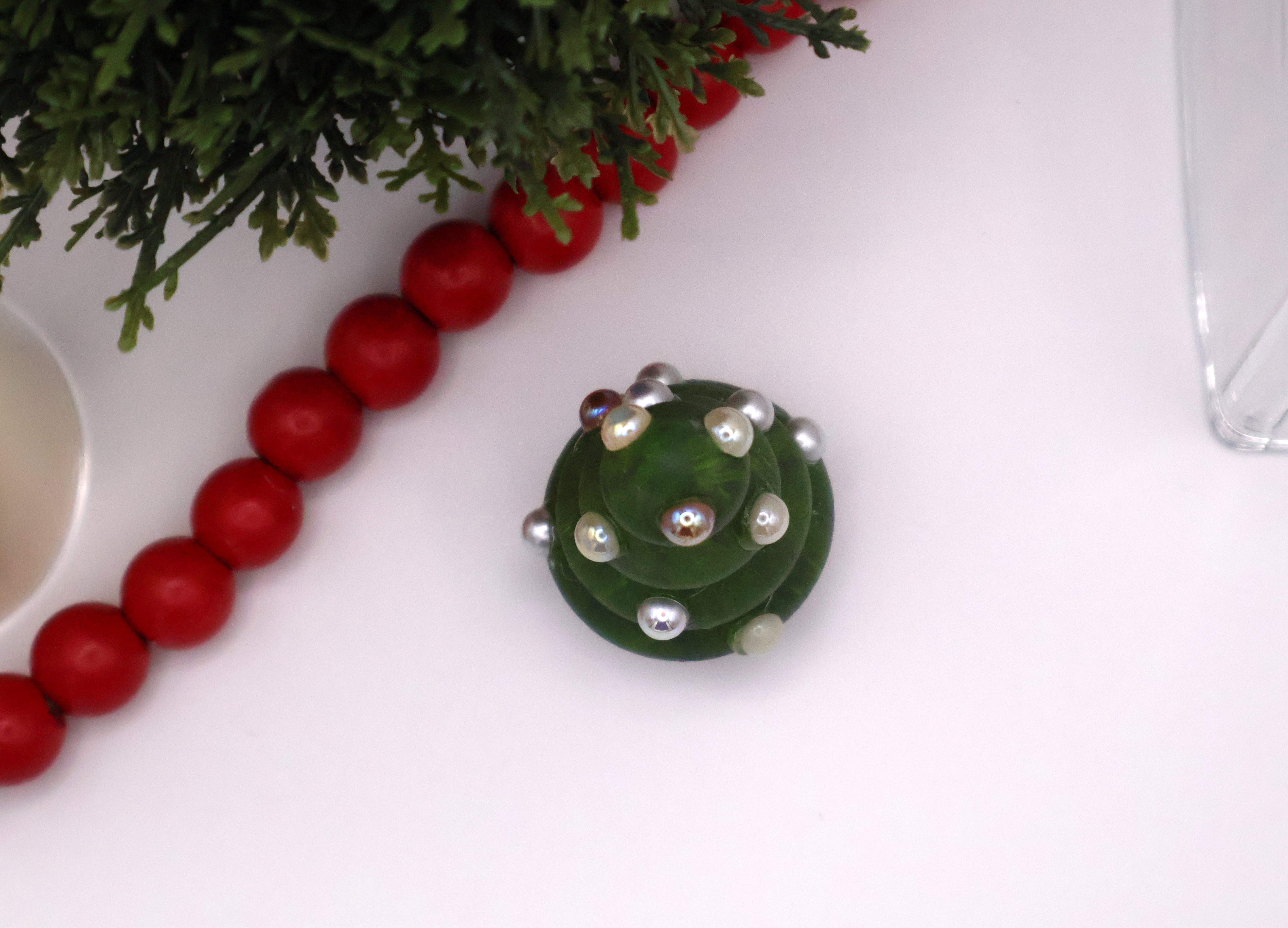 Handcrafted Wooden Christmas Tree - 1276 - Image 3