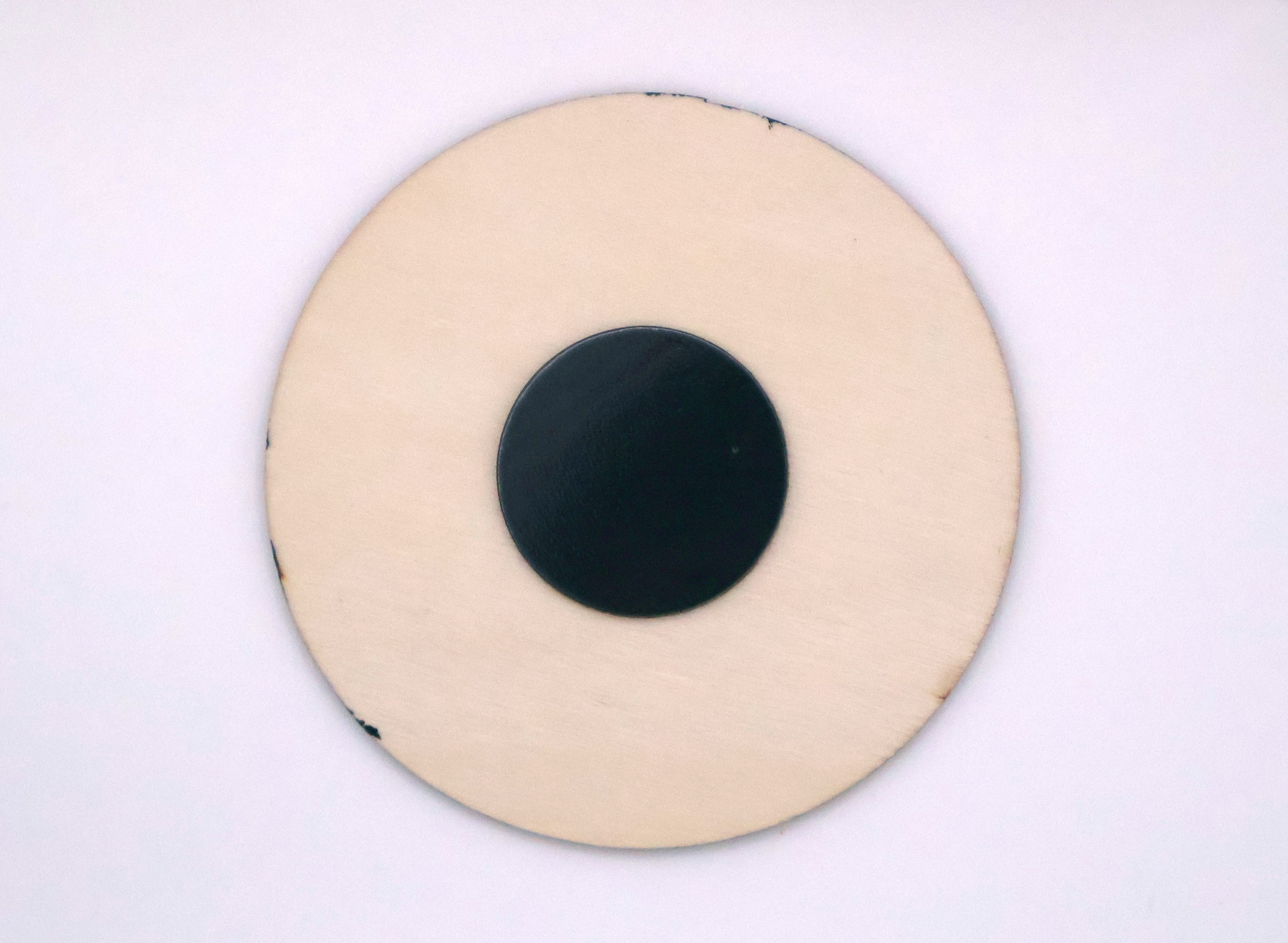 Handcrafted Wooden Mushroom Magnet - BLK1 - Image 3