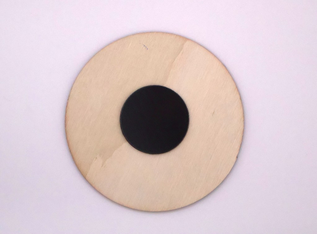 Handcrafted Wooden Mushroom Magnet - BLU3