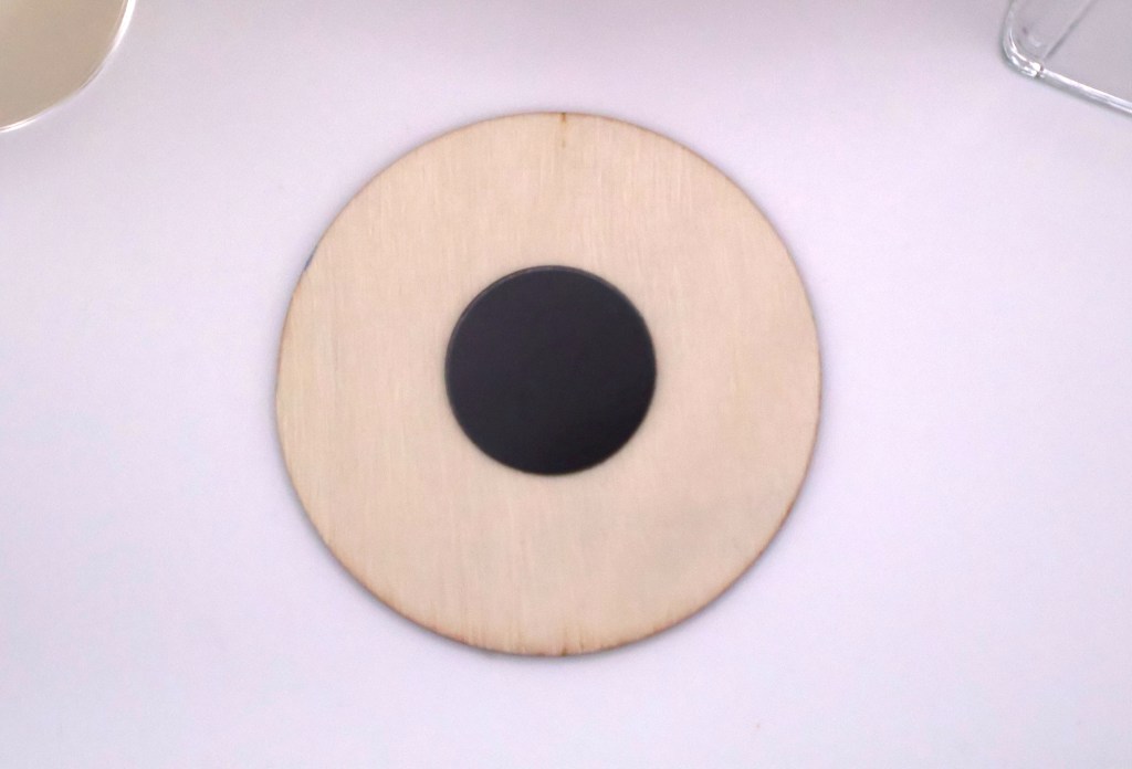 Handcrafted Wooden Mushroom Magnet - BLU1