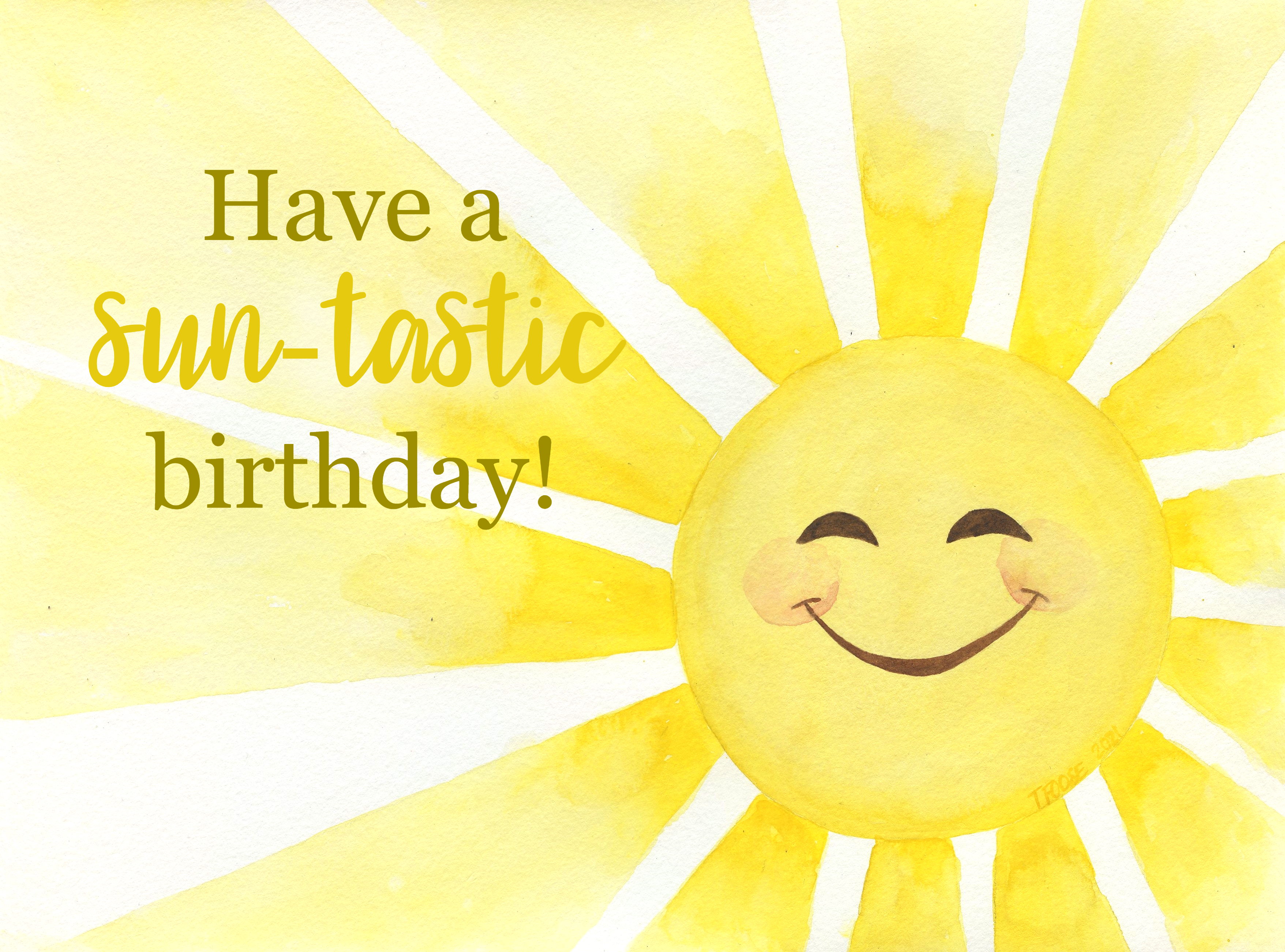 Sunshine Greeting Card - Image 4