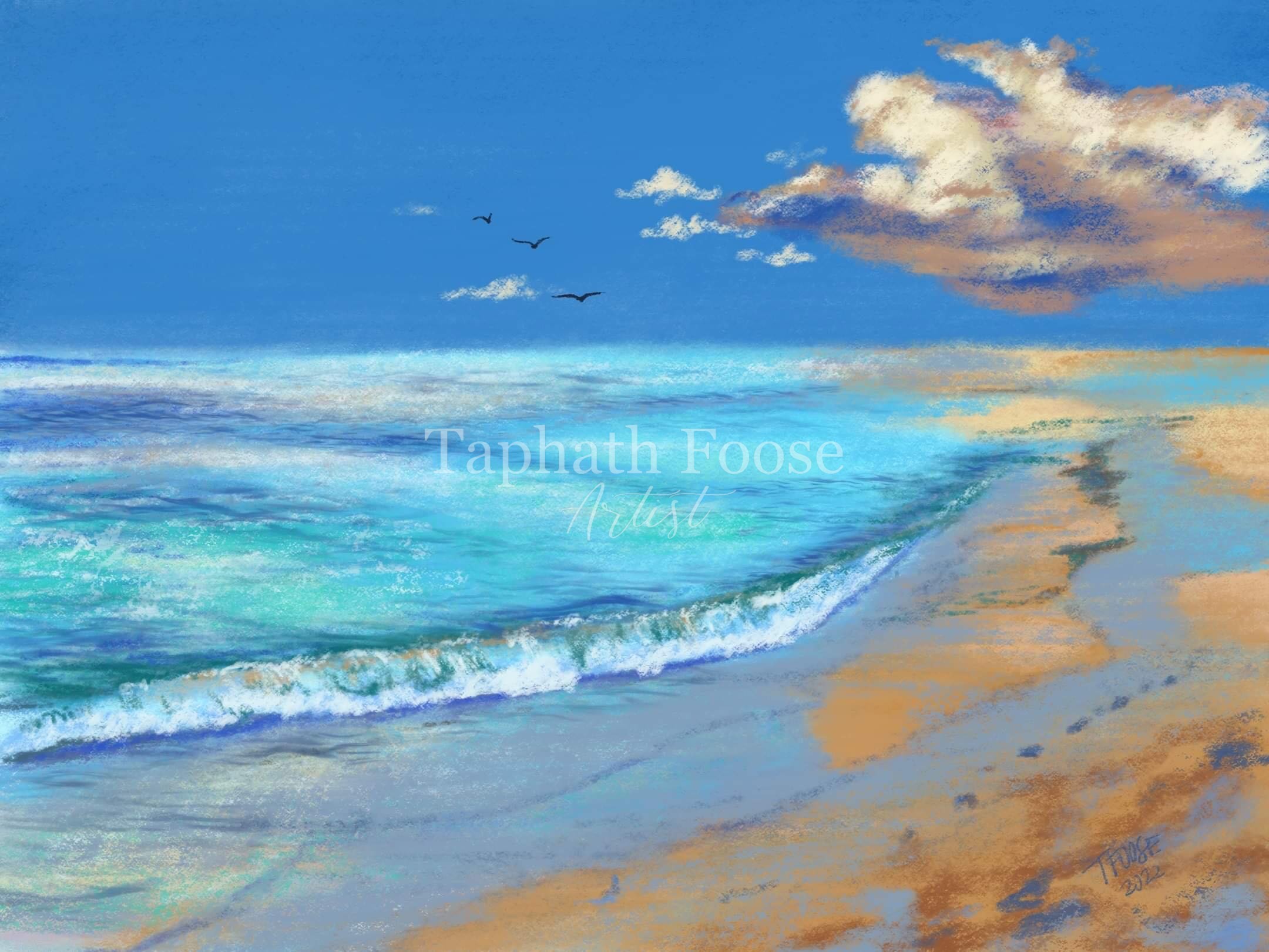 Blue Sky Beach - Image 1