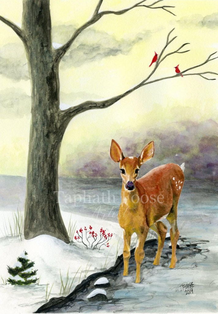 By a Winter's Stream