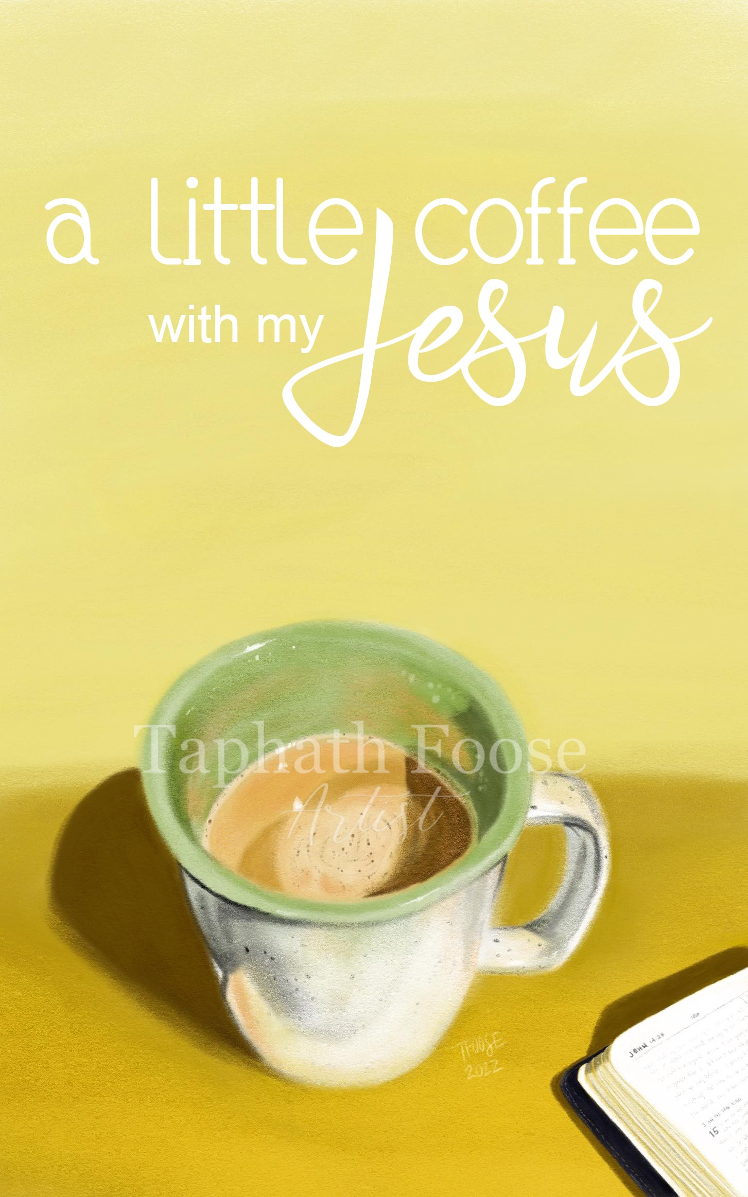 A Little Coffee with My Jesus - Image 1