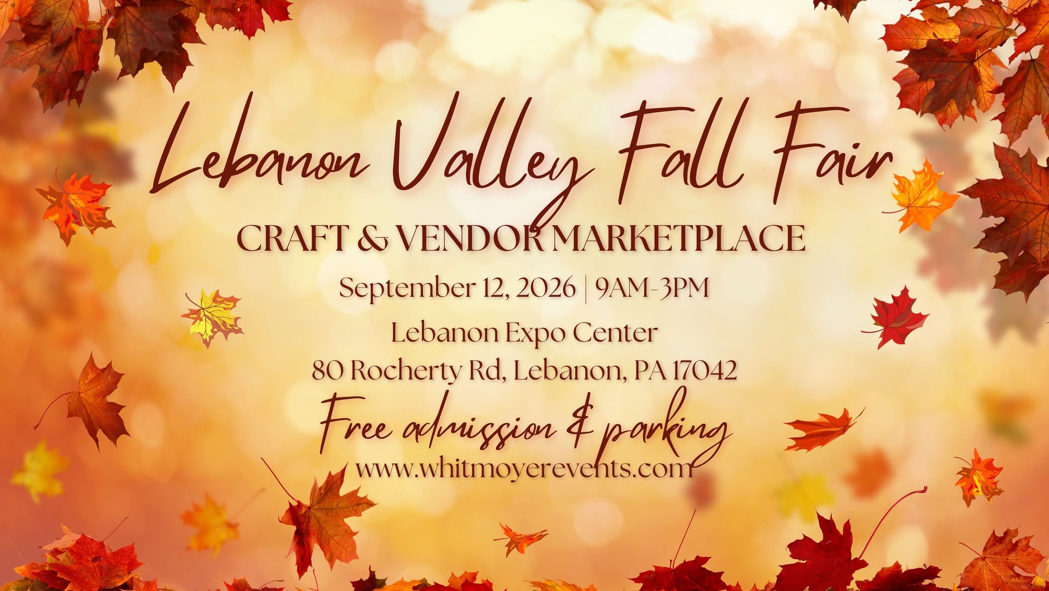 10th Annual Lebanon Valley Fall Food & Craft Fair