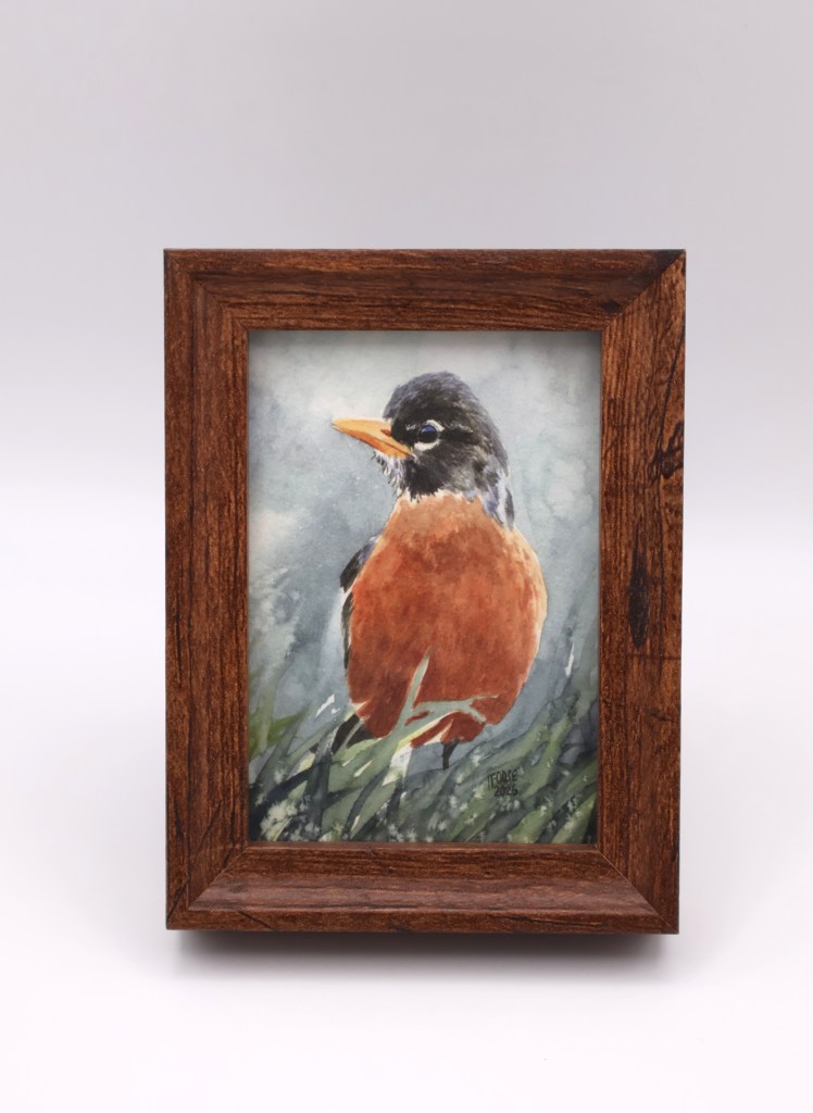 Rainy Robin Mini Print