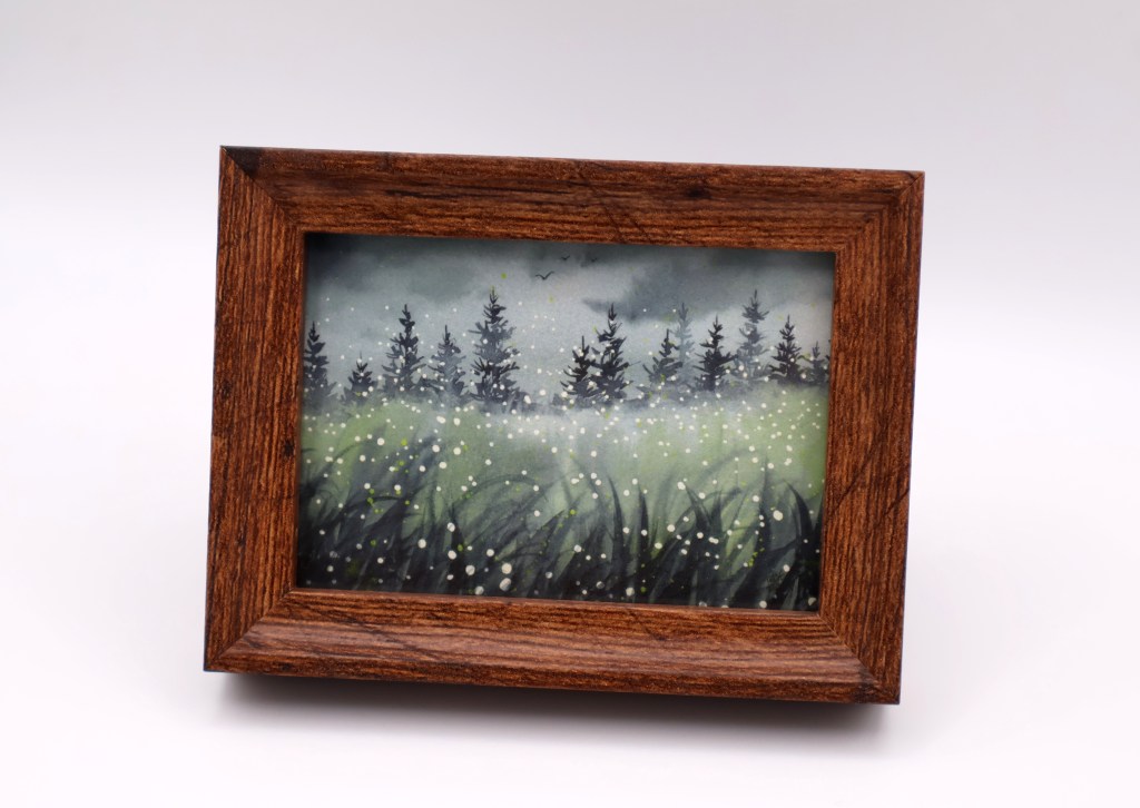 Firefly Meadow Mini Print