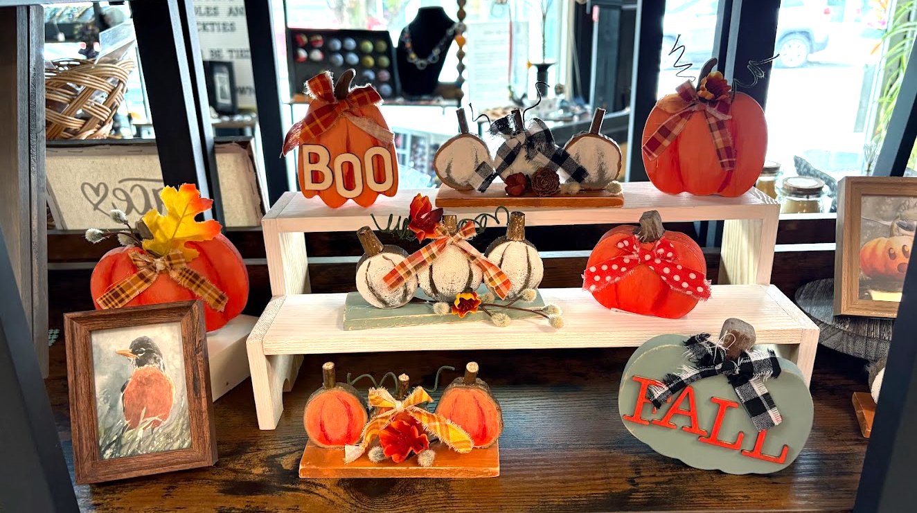 HANDMADE FALL WOODEN CRAFTS ARE AVAILABLE!